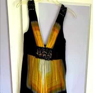 BCBG MaxAzaria maxi gown size 6